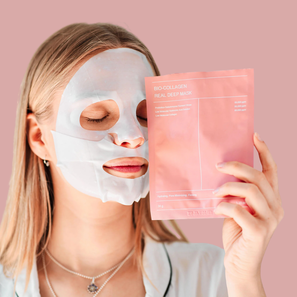 SilkySkin - Djupt Återfuktande Bio Kollagenmask